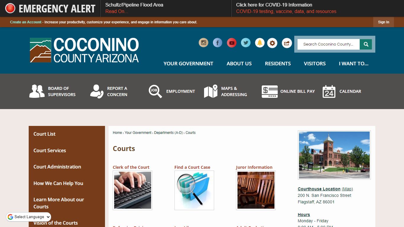 Courts | Coconino